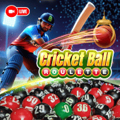 Cricket Ball Roulette at Swerte Max